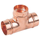 Midbrass  Copper Solder Ring Equal Tee 1"