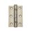 Hardware Solutions Antique Brass  Ball Bearing Hinges 76mm x 50mm 2 Pack