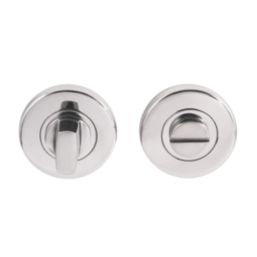 Eclipse  Fire Rated Standard WC Thumbturn Set Polished Stainless Steel 52mm