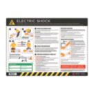 Essentials "Electric Shock" PVC Safety Poster 420mm x 594mm