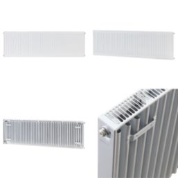 Flomasta 500mm x 1800mm 4991BTU White Type 11 Convector Radiator