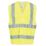Site Rushton Hi-Vis Waistcoat Yellow Large / X Large 50" Chest
