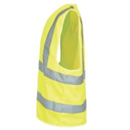Site Rushton Hi-Vis Waistcoat Yellow Large / X Large 50" Chest