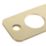 Smith & Locke Fanlight Catch Polished Brass 51mm x 43mm