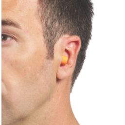 3M 1100 35dB Disposable Foam Ear Plugs 4 Pairs