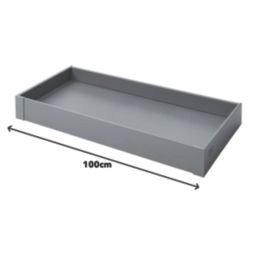 Essentials Soto Internal Drawer Front Matt Grey 1000mm