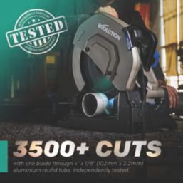 Evolution EVOMAX14AL Aluminium Circular Saw Blade 355mm x 25.4mm 100T