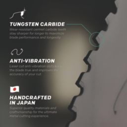 Evolution EVOMAX14AL Aluminium Circular Saw Blade 355mm x 25.4mm 100T