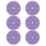 Trend  AB/150/M6 60, 120 & 240 Grit 14-Hole Punched Wood, Paint, Plastic, Filler, Plaster & Metal Random Orbital Sanding Discs 150mm 6 Pack