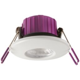 Robus Ultimum Fixed  Fire Rated LED Wattage & CCT Selectable Downlight White 5.2/6.6W 660/820lm