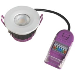 Robus Ultimum Fixed  Fire Rated LED Wattage & CCT Selectable Downlight White 5.2/6.6W 660/820lm