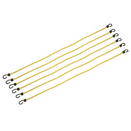 Smith & Locke Bungee Cords 1200mm x 10mm 6 Pack