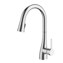 Oxford   Pull-Out Spray Mono Mixer Kitchen Tap Chrome