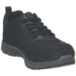 Site Donard    Safety Trainers Black Size 10