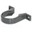 FloPlast Solvent Weld Pipe Clip Anthracite Grey 40mm 20 Pack