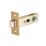 Designer Levers Antique Brass Tubular Bolt-Thru Latch 76mm Case - 57mm Backset