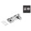 Smith & Locke Necked Bolt Polished Chrome 50mm