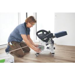 Festool SYMC 70 EB-Basic  216mm 36V Li-Ion Airstream & Bluetooth Brushless Cordless Single-Bevel  Mitre Saw - Bare