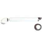 Ideal Heating 1m Horizontal Flue Terminal 60/100mm