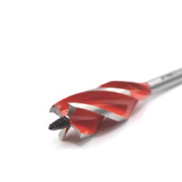 Armeg Wood Beaver Hex Shank 4-Flute Auger Wood Drill Bit 25mm x 165mm