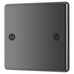 LAP  1-Gang Blanking Plate Black Nickel