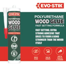 Evo-Stik Polyurethane Wood Adhesive 310ml