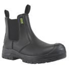 Apache Brooks Size 12  Black Water-Resistant  Safety Dealer Boots