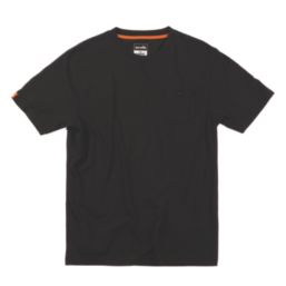 Scruffs Eco Worker Pocket Short Sleeve T-Shirt Black X Large 45-48" Chest