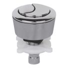 Flomasta  Dual-Flush Button Chrome