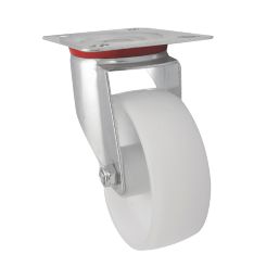 Essentials Swivel Castor 100mm White
