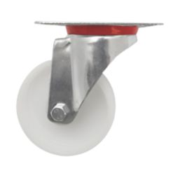 Essentials Swivel Castor 100mm White