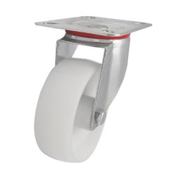 Essentials Swivel Castor 100mm White