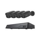 Reolink NVS8-8MB4-B 16TB 8-Channel 4K PoE NVR Kit  & 4 x 4K Indoor & Outdoor Cameras