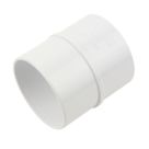 FloPlast  Straight Coupling 50mm x 50mm White