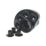 FloPlast  Push-Fit 4-Boss Single Socket Waste Manifold Black 110mm
