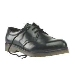 Sterling Steel Cushion Sole    Safety Shoes Black Size 5