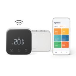 Tado X Wireless Heating & Hot Water Boiler Programmer & Smart Thermostat Starter Kit White