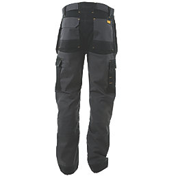 DeWalt Barstow Holster Work Trousers Charcoal Grey 30" W 31" L