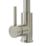 Highlife Bathrooms Eco Single Lever Sink Mixer Brushed Steel