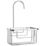 Croydex  1-Tier Hook-Over Shower Caddy Chrome