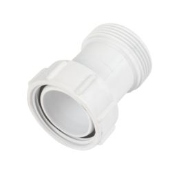 McAlpine S12A-2 BSP Straight Coupling White 32mm x 50mm