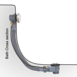 Highlife Bathrooms Pop-Up Bath Waste Chrome