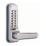 Codelocks  Medium Duty Push-Button Lock with Code-Free Mode 58mm Stainless Steel