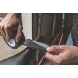 Duck Original Cloth Tape 50 Mesh Black 25m x 50mm