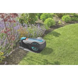 Gardena 18V 2.0Ah Li-Ion Wireless Charging Brushless Cordless 16cm Sileno City 500m² Robotic Mower