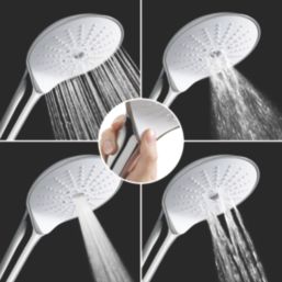 Mira Activate with ColdBoost Gravity-Pumped Ceiling-Fed Dual Outlet Chrome Thermostatic Digital Mixer Shower