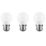 LAP  B22 Mini Globe LED Light Bulb  250lm 2.2W 3 Pack