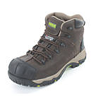 Apache Neptune Metal Free   Safety Boots Brown Size 9