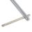 Forge Steel  Adjustable Basin Wrench 1/2"-3/4"