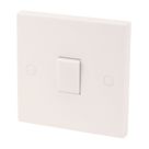 Essentials  10AX 1-Gang 1-Way Light Switch  White